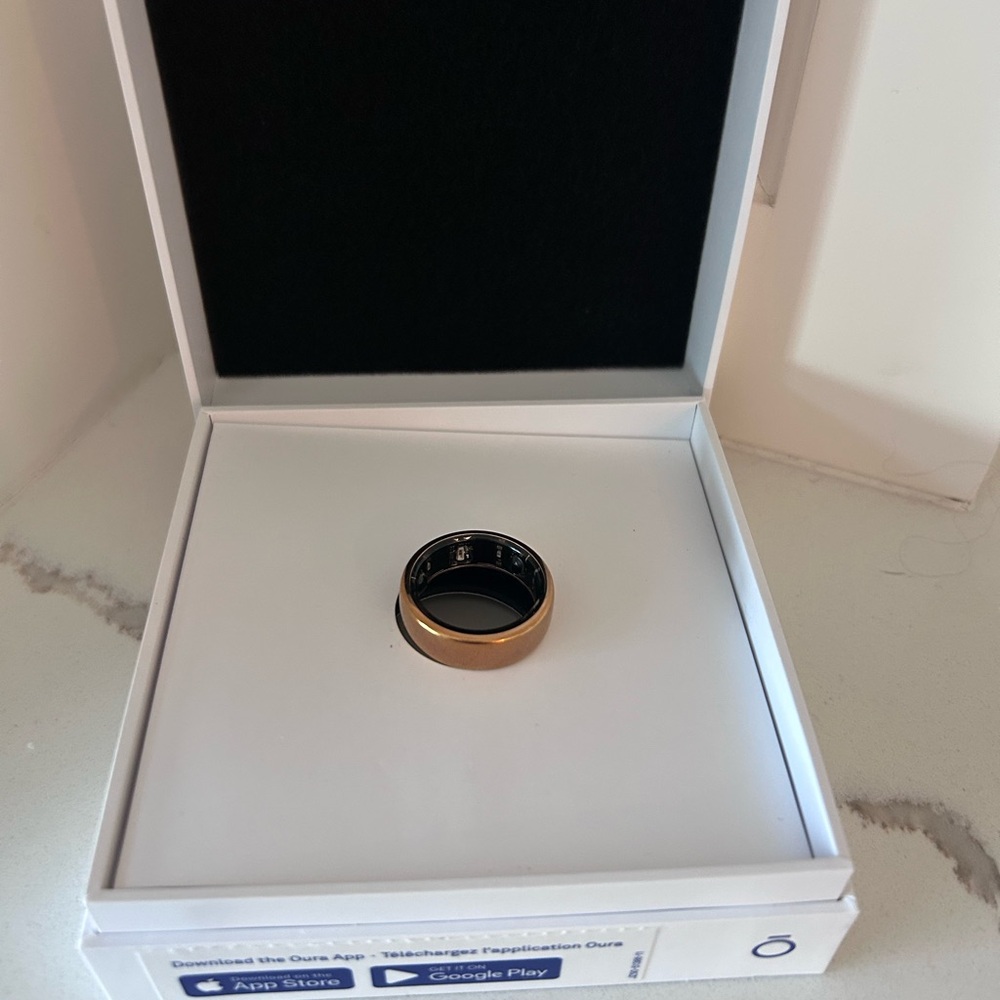 Oura Ring Gen 3 – Rose Gold – Size 11
